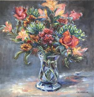 Flowers-Manet Style