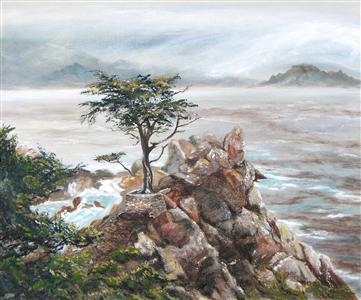 The Lone Cypress (of Pebble Beach)