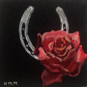 Horseshoe and Rose