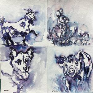 Four Square- Animals 